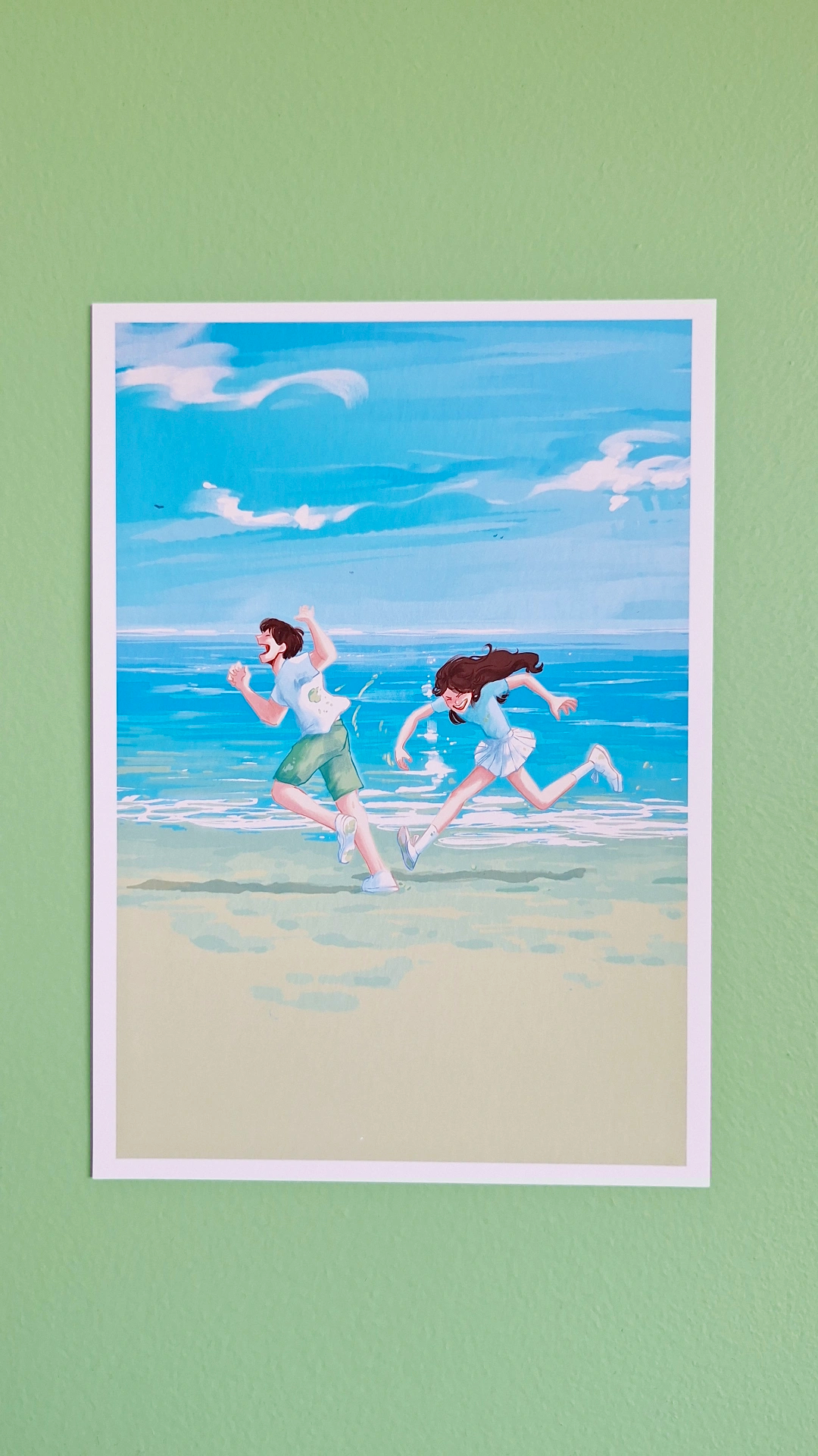Print "Please, Please, Please, Take Me to the Ocean..."
