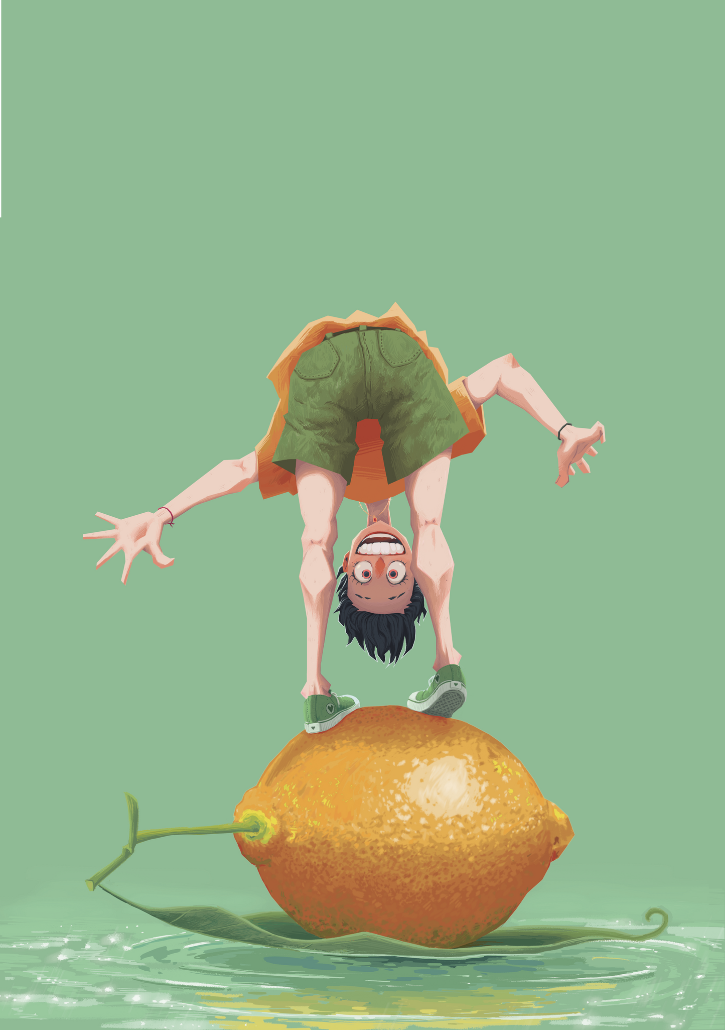 Print "Lemon Boy"