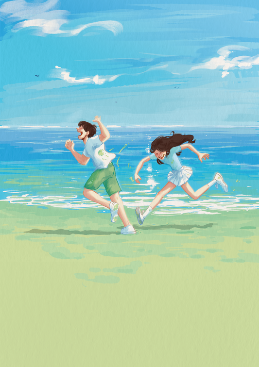 Print "Please, Please, Please, Take Me to the Ocean..."